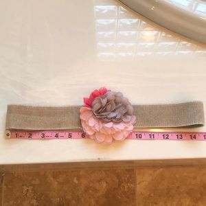 Gold toned flower belt